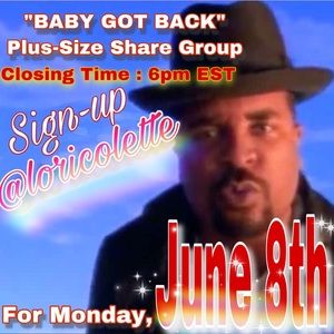 Closed “Baby Got Back” Weekly Share Group